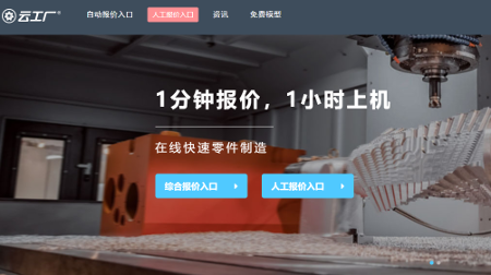 启用三拼域名yungongchang.com的云工厂获数千万元A+轮融资 